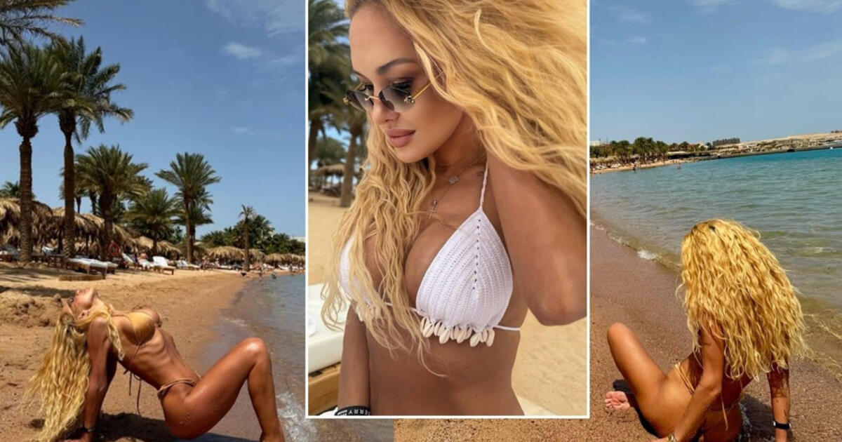 Egipte Oksana Pikul sprogdina seksualumo bombą: paplūdimyje – itin atviri kadrai