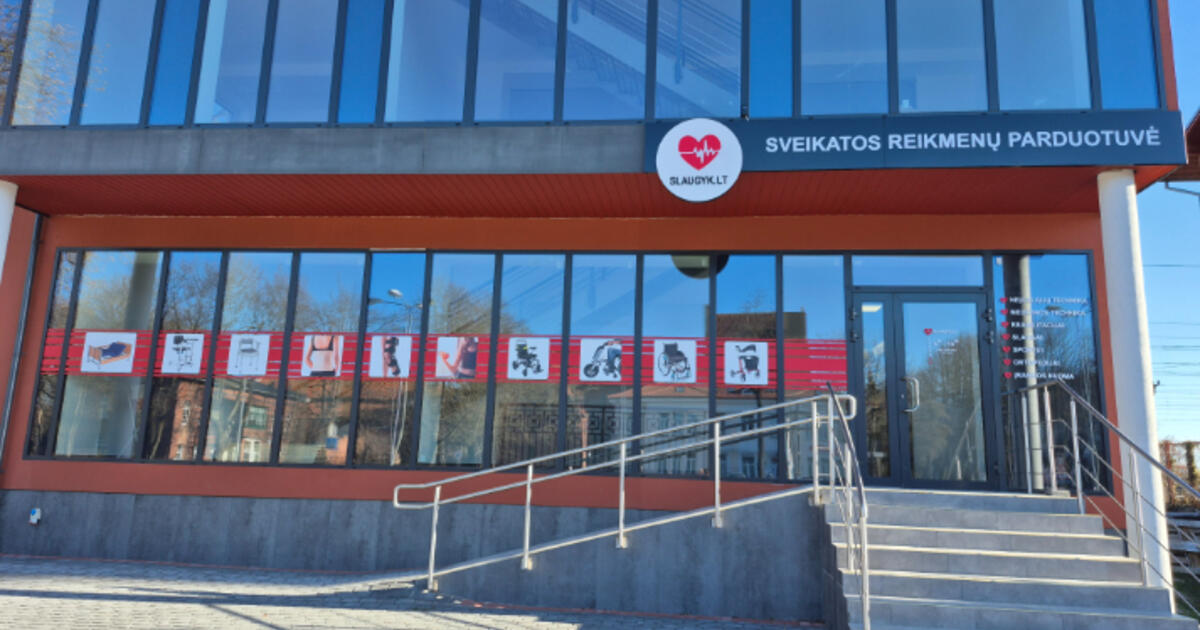 Klaipėdoje atidaroma nauja sveikatos reikmenų parduotuvė
