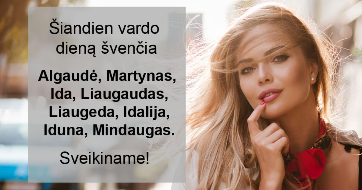 Balandžio 13-ąją vardo dieną švenčia