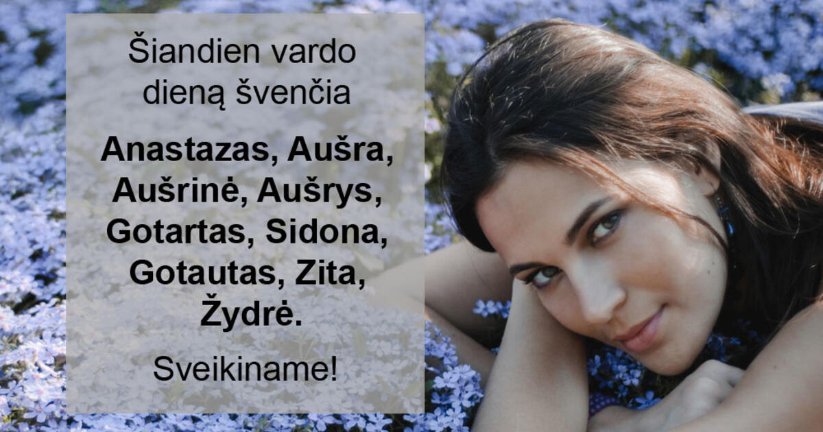 Balandžio 27-ąją vardo dieną švenčia