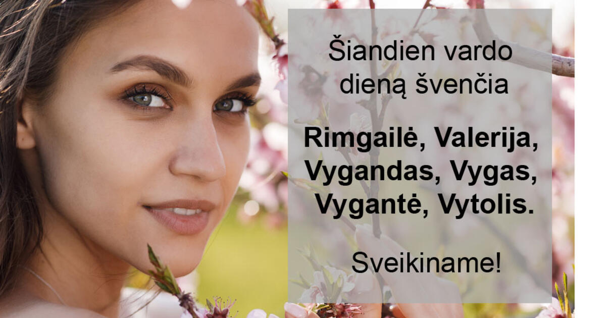 Balandžio 28-ąją vardo dieną švenčia