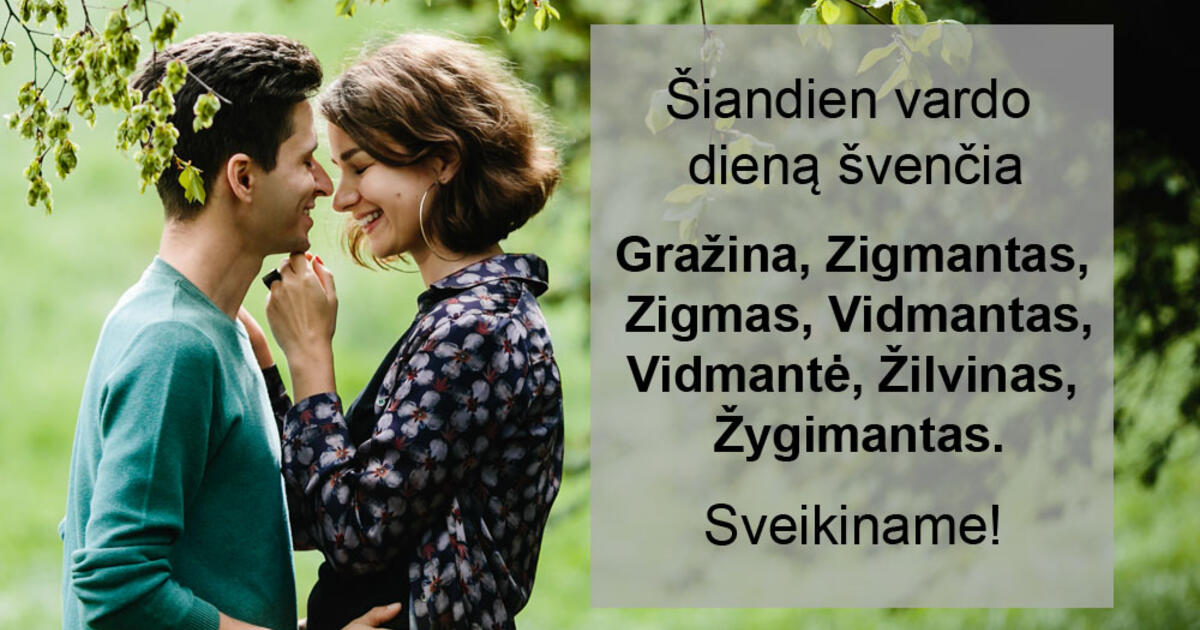 Gegužės 1-ąją vardo dieną švenčia