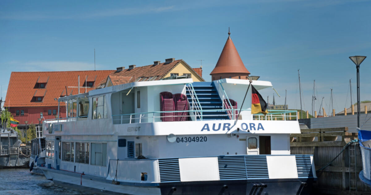 Klaipėdos vandenų horizontuose - naujas didžiausias pramogų laivas Lietuvoje „Aurora“