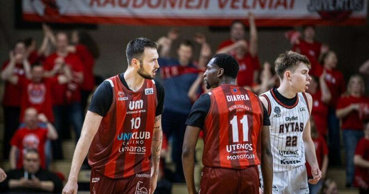 Titulą ginantis „Rytas“ – prie prarajos krašto: Utenoje sprogo LKL ketvirtfinalio bomba