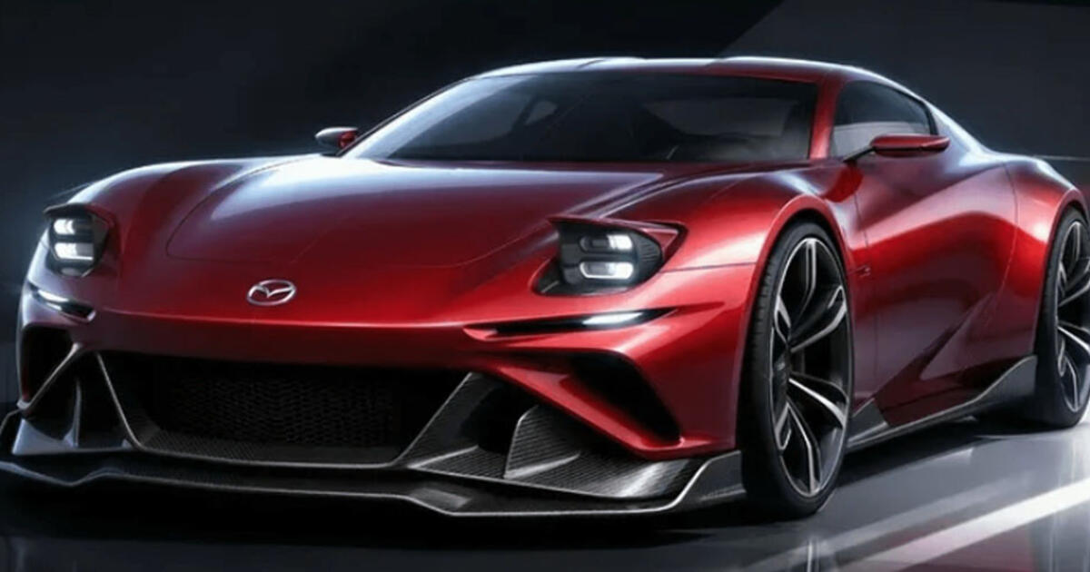 Ateities automobilis: virtualus menininkas pristatė „Mazda RX-7“ koncepciją (nuotraukos)
