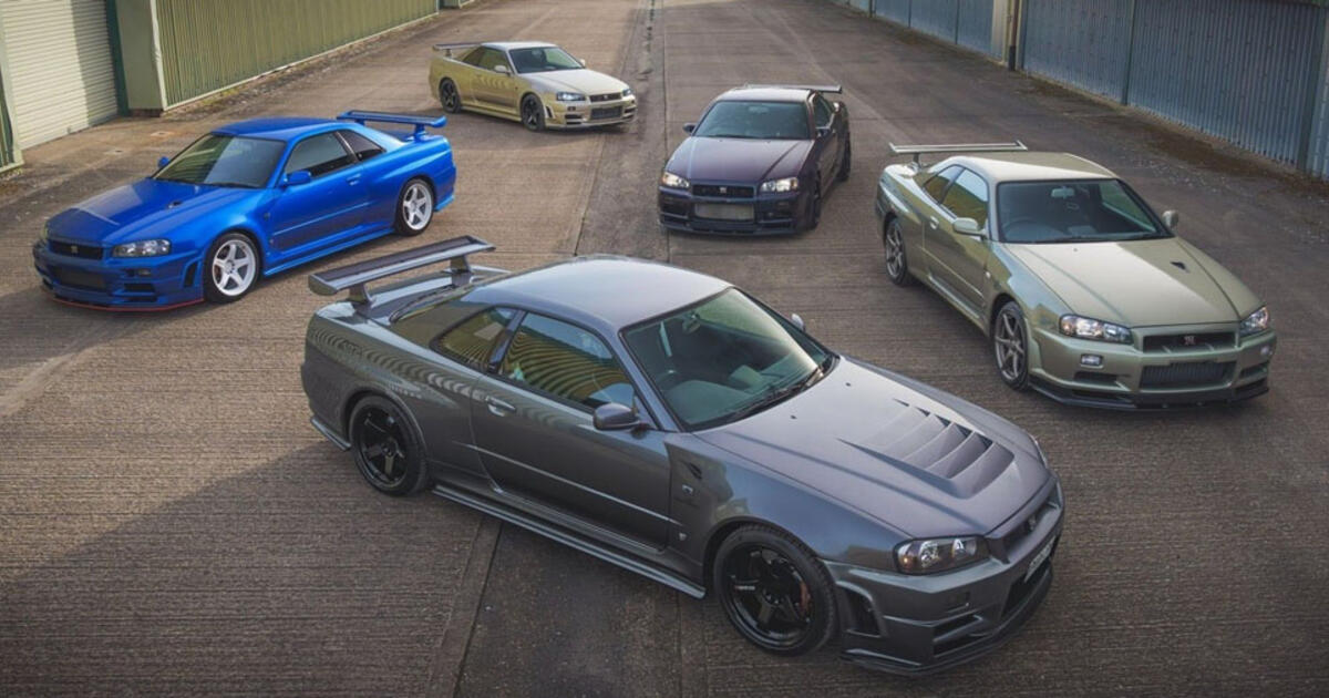 Japonų legendos: penkių senų „Nissan“ kolekcija įvertinta 3,5 milijono JAV dolerių (nuotraukos)