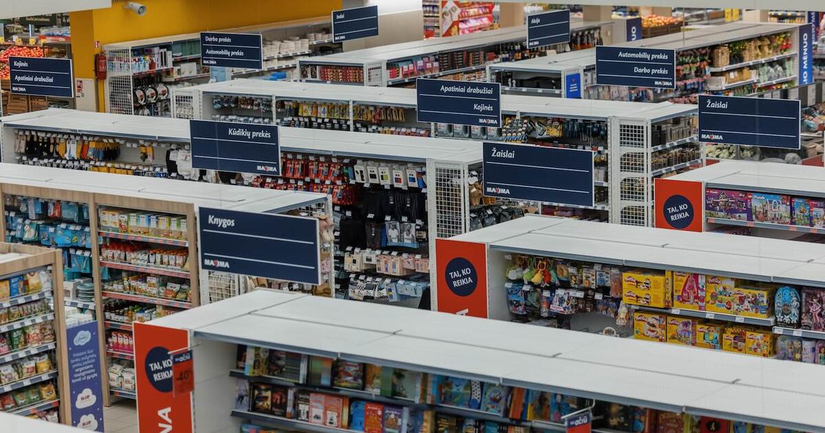 Jau ryt „Maximose“ su „Ačiū“ kortele ne maisto prekės – 50 proc. pigesnės: vyks „Didžiųjų nuolaidų dienos“