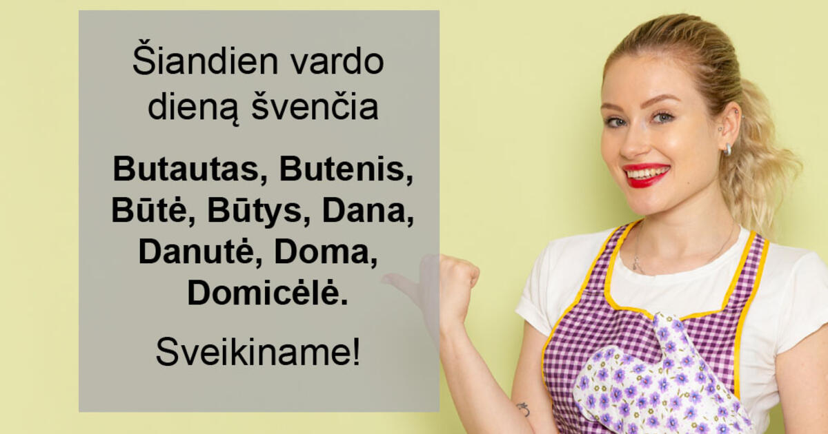 Gegužės 7-ąją vardo dieną švenčia
