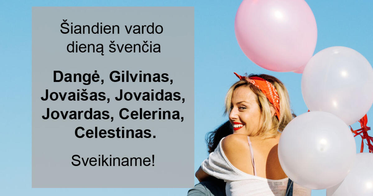 Gegužės 19-ąją vardo dieną švenčia