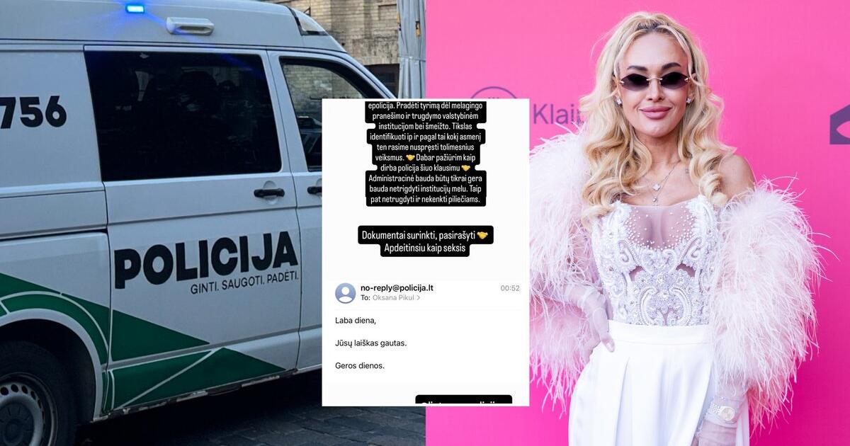 Oksana Pikul nejuokavo: pažadėjusi surasti „ožį“, sulaukė žinios iš policijos