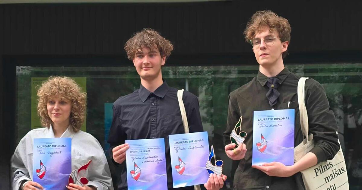 Jaunųjų Klaipėdos kompozitorių triumfas Vilniuje: visos priz