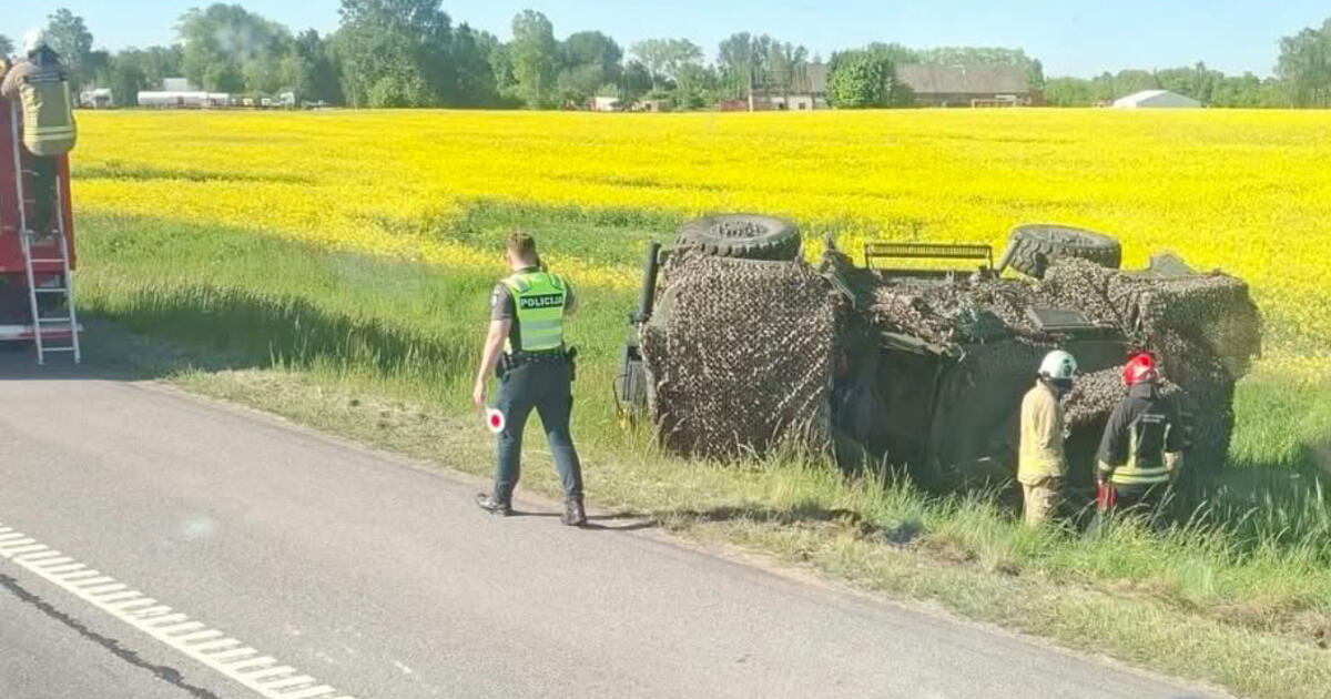 Kariškių avarija pajūryje: rimtesnė, nei pranešta iš pradžių