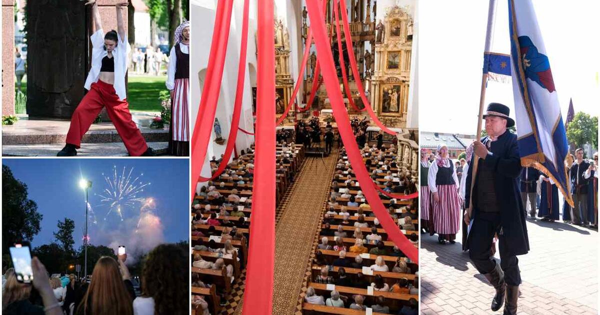 Kretingos miesto šventėje – Karolštato dvasios įkvėpti rengi
