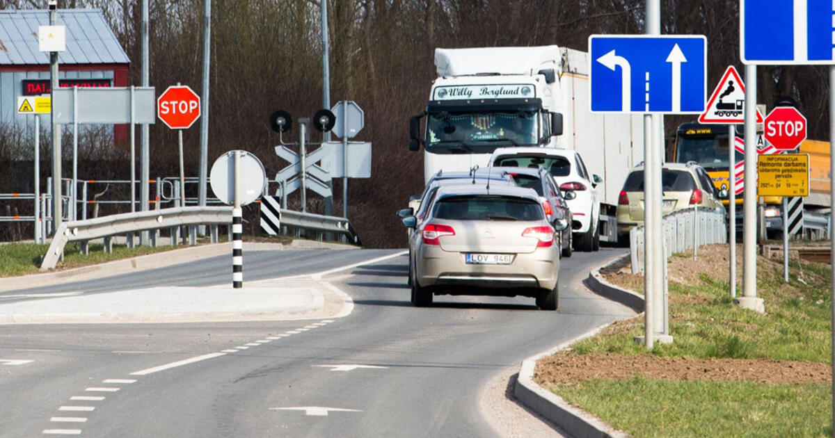 Eismą stabdantis ženklas nuo pervažos turėtų dingti vasarą