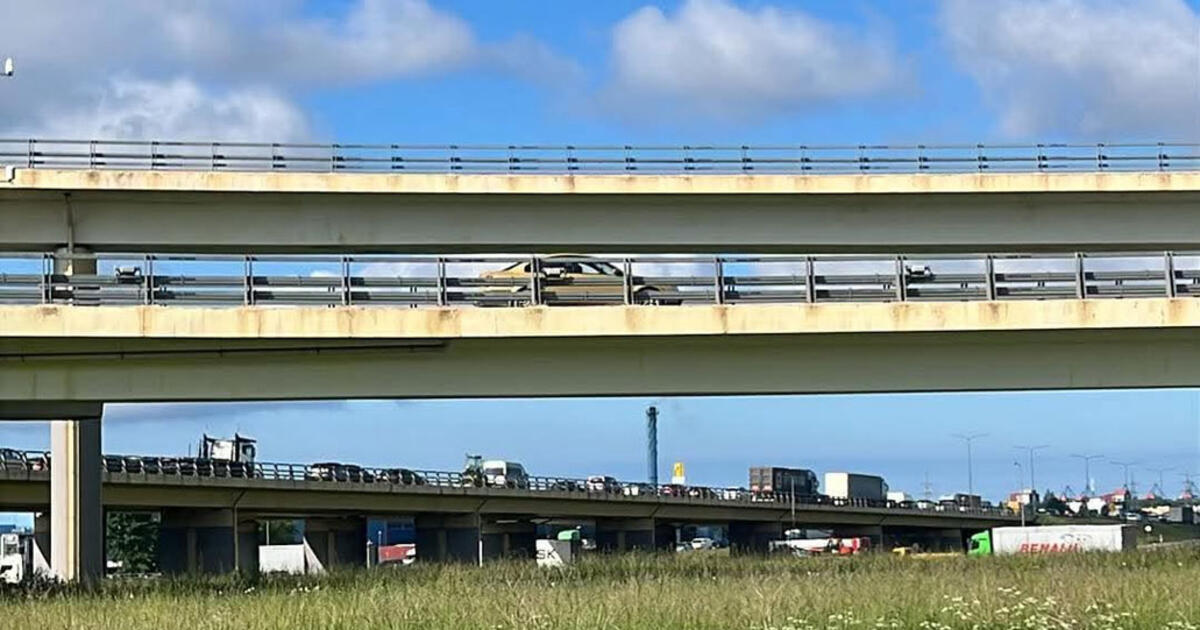 Įvažiavimas į Klaipėdą - per dideles kančias