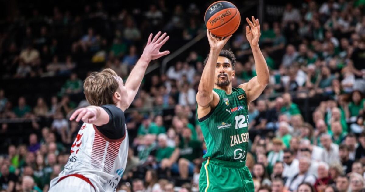 Anksti atsiplėšęs „Žalgiris“ LKL finalą pradėjo galinga perg