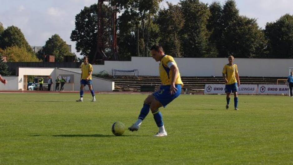 Klaipėdos "Atlantas" šeštadienį žaidė su Jonavos "Lietava"