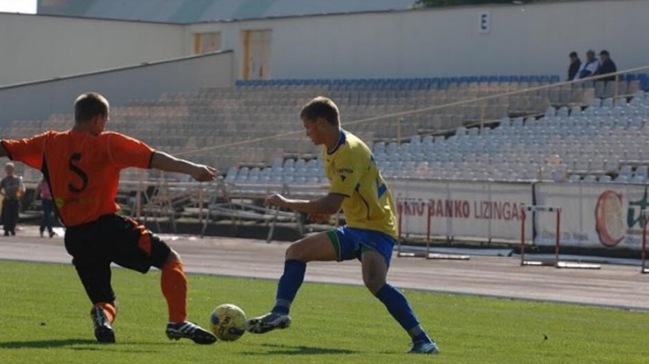 Klaipėdos "Atlantas" šeštadienį žaidė su Jonavos "Lietava"