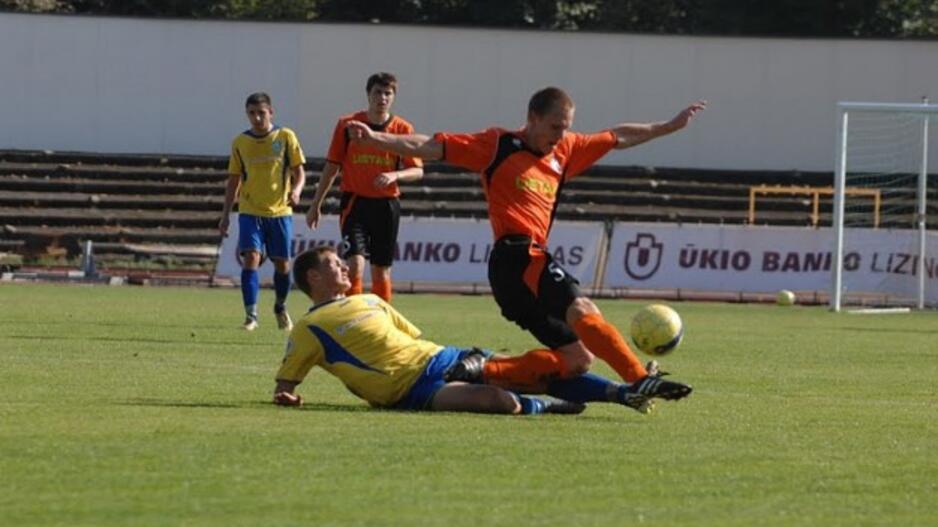 Klaipėdos "Atlantas" šeštadienį žaidė su Jonavos "Lietava"