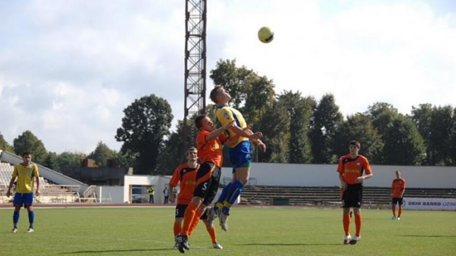 Klaipėdos "Atlantas" šeštadienį žaidė su Jonavos "Lietava"