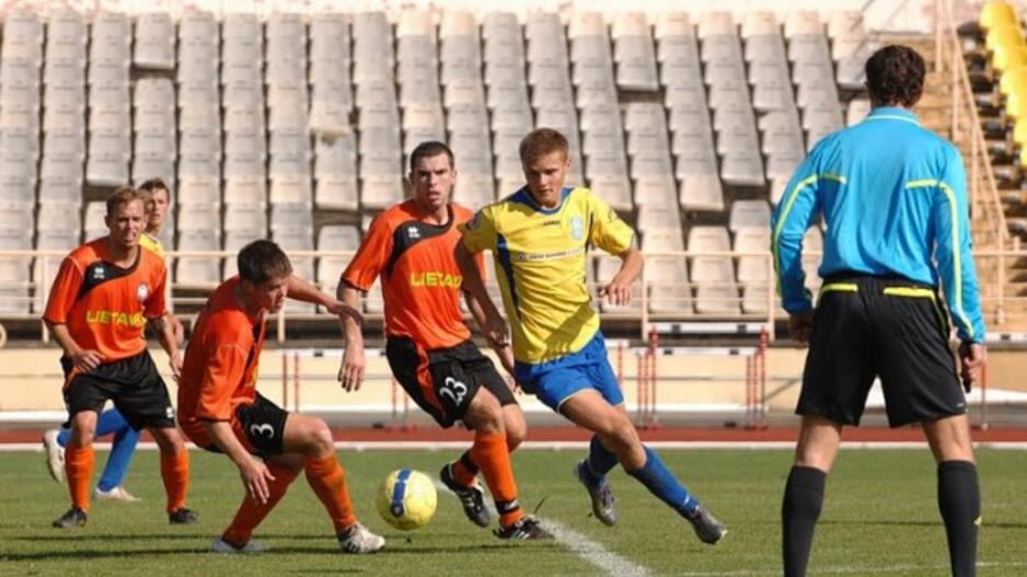 Klaipėdos "Atlantas" šeštadienį žaidė su Jonavos "Lietava"