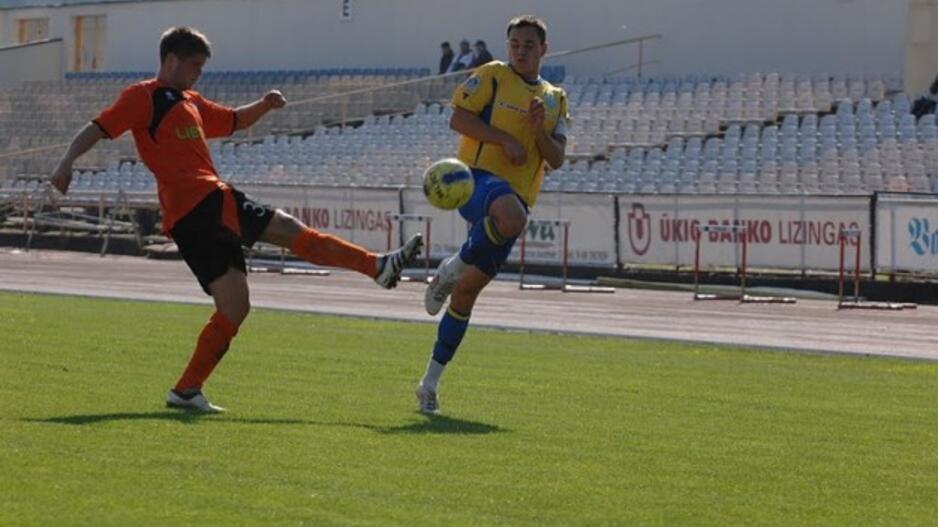 Klaipėdos "Atlantas" šeštadienį žaidė su Jonavos "Lietava"