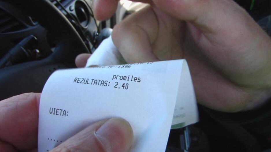 Girtas G. Einikio pusbrolis sukėlė avariją