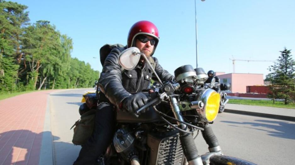 Žinią apie onkologijos centrą skleis motociklininkai