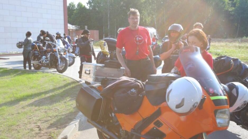 Žinią apie onkologijos centrą skleis motociklininkai