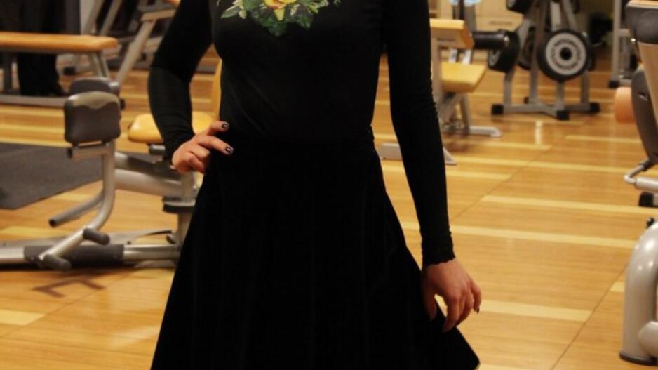 Dizainerės Natalijos Šakelienės kolekcijos modeliais tapo ir Rūta Mazurevičiūtė, ir Gediminas Juodeika