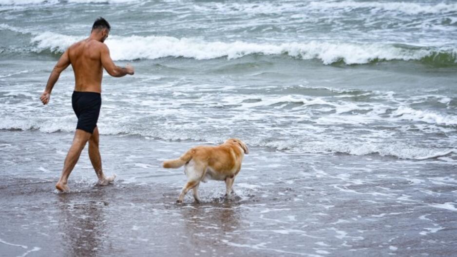 Sveikuoliai metus sutiko Baltijos bangose
