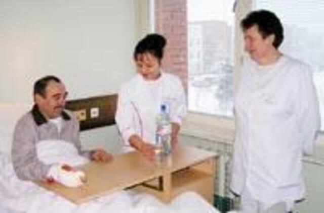 Gera mityba paspartina paciento sveikimą 