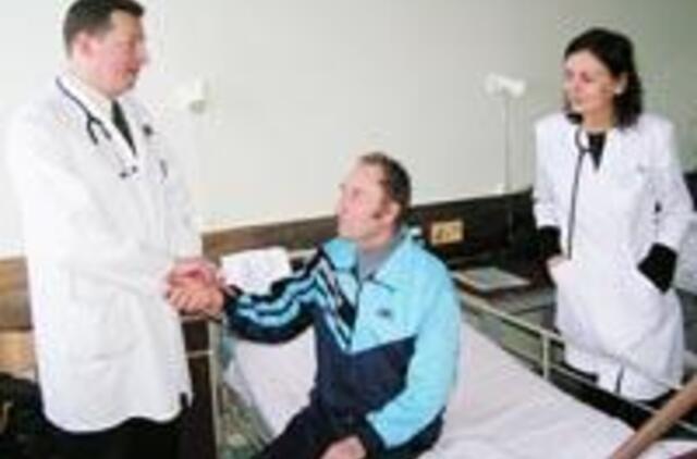 Gydytojų profesionalumo dėka išgelbėtas itin reta liga sergantis pacientas 