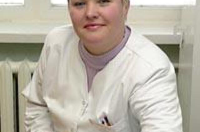 Sesutė Ilona - Priimamojo skyriaus vizitinė kortelė 