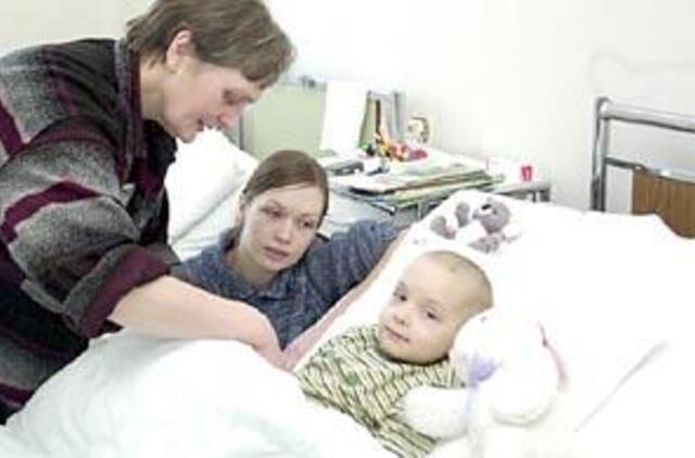 Stebuklas vien tai, kad vaikui auglys nustojo augęs 