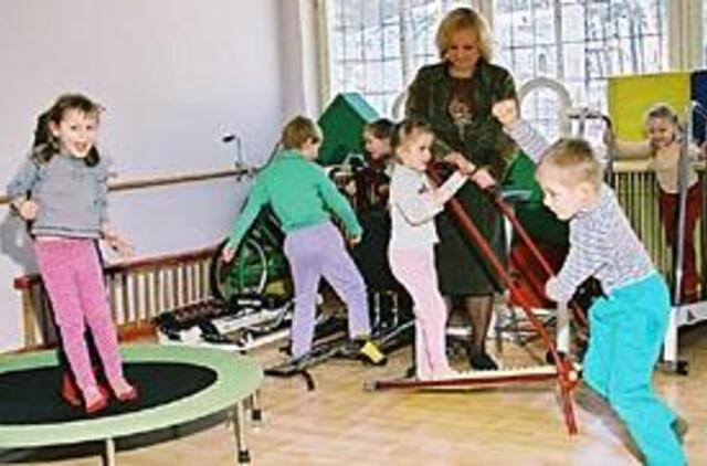 "Gintarėlio" darželyje sportas - gyvenimo norma 