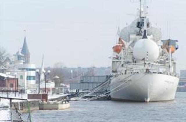 Pasaulinio vandenyno muziejus Kaliningrade statys jachtų uostą 