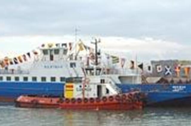 Naujasis keltas - pusiaukelėje į Klaipėdą 