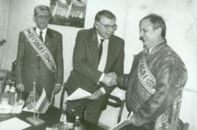 Atkurtai Lietuvos jūrininkų sąjungai - 15 metų 