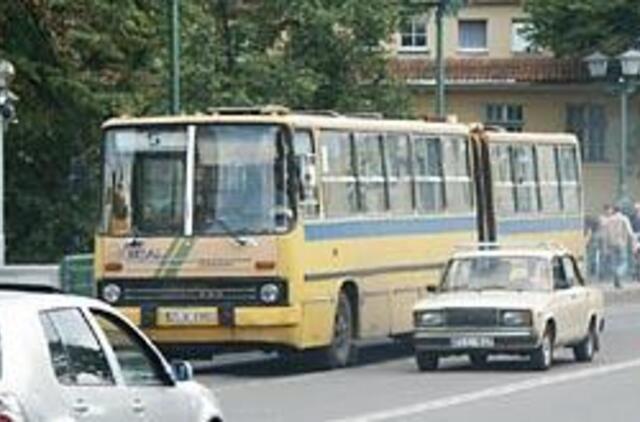 Klaipėdiečiai nebeteks galimybės važinėtis senaisiais ikarusais 