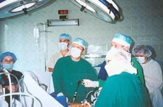 Gargžduose - pirmosios operacijos be pjūvių