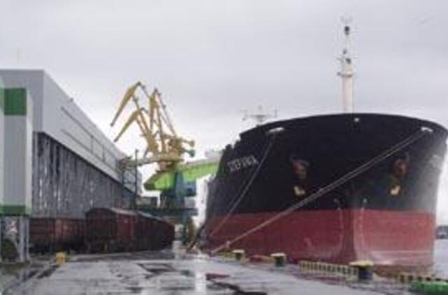 KLASCO trąšų terminale planuojama perkrauti milijoną tonų birių krovinių 