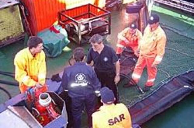 Kiekviena Baltijos jūros šalis turi mokėti vadovauti katastrofos padarinių likvidavimo operacijai 