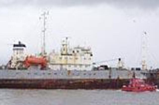 Areštavus laivą "Šiauliai" jūrininkai greitai atgavo pinigus 