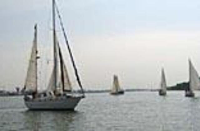 Po tarptautinės regatos - varžybos su tautiečiais 