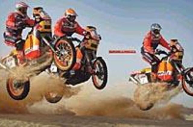 Kelyje iki Dakaro - mirties pinklės 