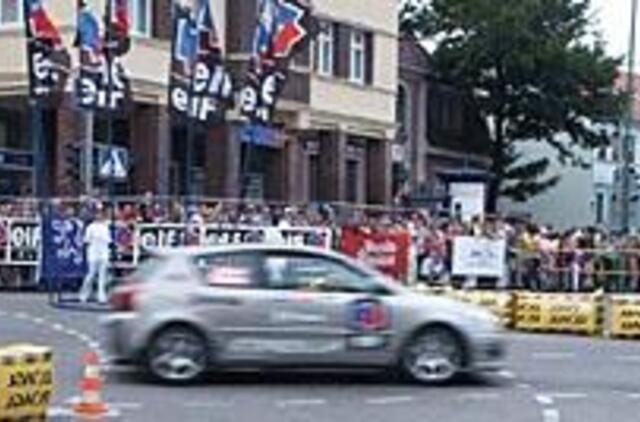 Automobilių lenktynės Klaipėdoje: vilčių nedaug 