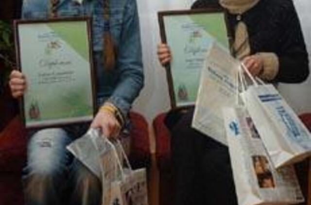 Apdovanoti konkurso "Dievo karvytė" nugalėtojai 