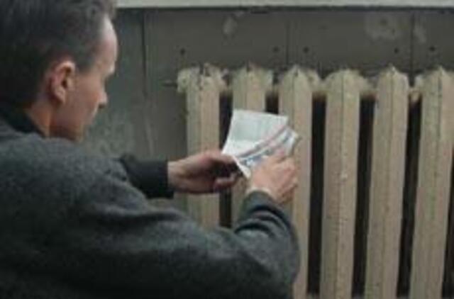 Šildymo sezonas gali užsitęsti 