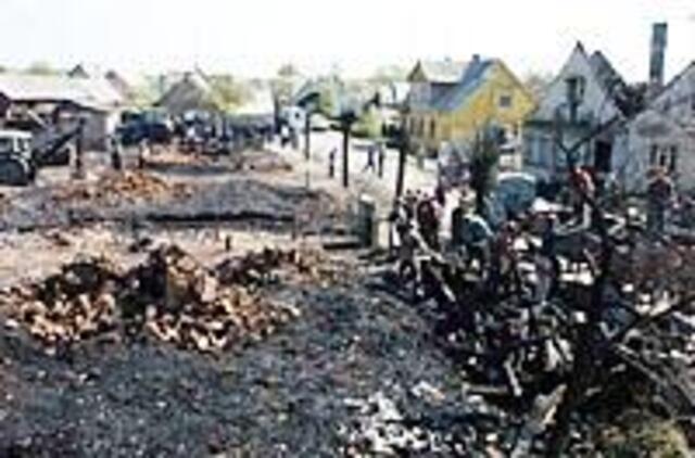 Švėkšnos padegėliai planuoja naują gyvenimą 